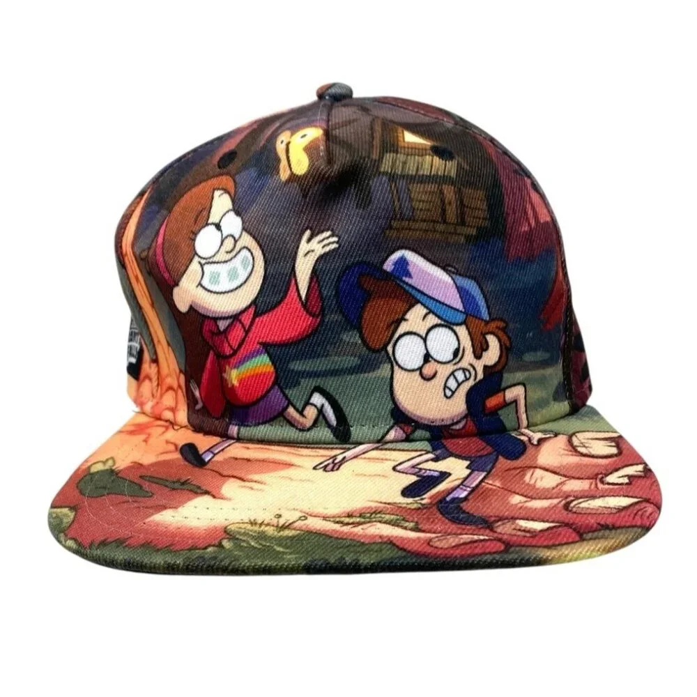 Disney Gravity Falls West of Weird Snapback Hat - RARE HTF - OSFM Adjustable - Picture 4 of 10